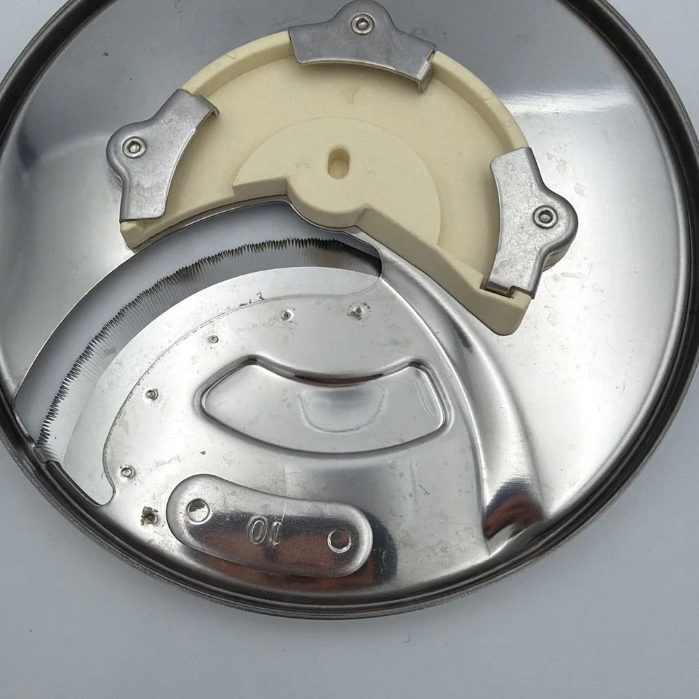 Cuisinart Food Processor DLC-844TX 4mm Stainless Slicer Disc Replacement OEM